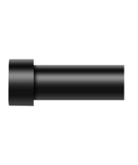 VOIIY Adjustable Heavy Duty Curtain Rod for 18&quot; 45&quot; Windows Antique Black - $36.98 CAD