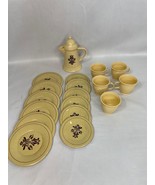 Vintage Ohio Art Pfaltzgraff Play Tea Set 1982 - $32.93 CAD