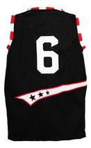 Custom Name # Rucker Park 1977 Retro Basketball Jersey New Sewn Black Any Size image 5