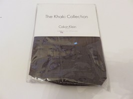 Calvin Klein Nara Smoke Plaid standard pillow Sham NIP - $40.69