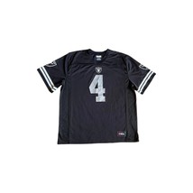 Las Vegas Raiders Women&#39;s Carr #4 Pro Line Football Player Jersey Black Size 2XL - £55.13 GBP