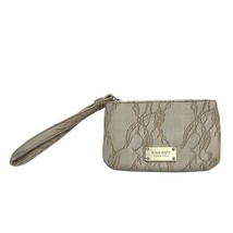 Nine West Wristlet Clutch Pouch – Lace Overlay – Metallic Logo Plate – 6... - $15.00