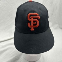 OC Sports Youth Snapback Baseball Hat Black San Francisco Giants MLB Adjustable - £14.12 GBP