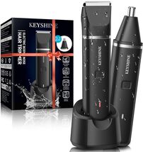 Keyshine Electric Body &amp; Nose Hair Trimmer 2 in 1 Waterproof New in Box - $22.23 CAD