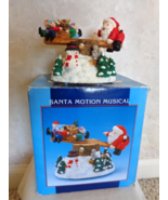Santa Motion Musical Teeter-Totter Plays Santa Claus is Coming to Town (... - £28.73 GBP