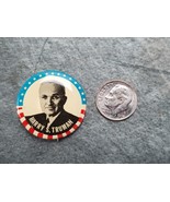 Harry Truman 1948 Reproduction 1984 BUTTON Pin Pinback Vintage Campaign - £7.09 GBP