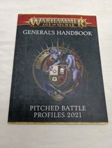 Warhammer Age Of Sigmar Generals Handbook Pitched Battles Profiles 2021 - $17.81
