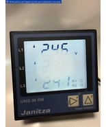 Janitza UMG 96 RM Digital Power Analyzer 06G.103 5222035 Multifunction A... - $728.38 CAD