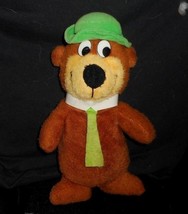 12&quot; Vintage 1980 Yogi Bear Hanna Barbera Mighty Star Stuffed Animal Plush Toy - £25.97 GBP