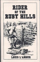 Rider of the Ruby Hills - Louis L&#39;Amour - Sabre Press 2019 Western Pulp Chapbook - £3.92 GBP
