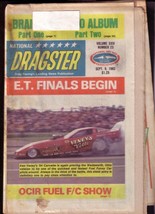 National DRAGSTER-NHRA-09/9/83-E.T.FINALS-BILL CARTER- Vg - £25.20 GBP