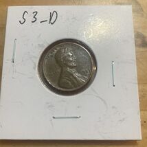 1953 D Lincoln Bronze Wheat Penny Average Circulated Condition - $4.95