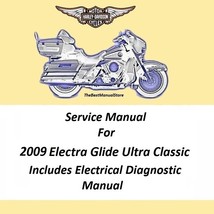 2009 Harley Davidson Electra Glide Ultra Classic Touring Models Service ... - $28.95