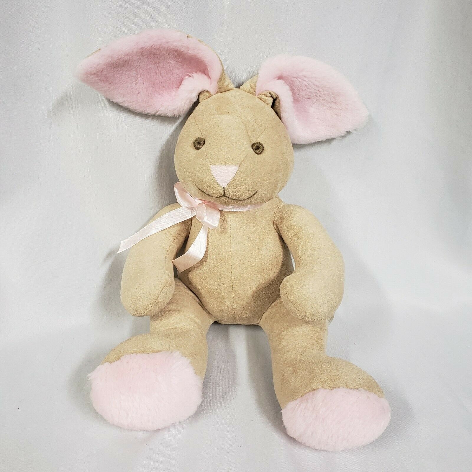 Primary image for TCP The Children's Childrens Place Stuffed Plush Suede-feel Bunny Rabbit Tan