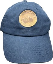NEW Pendleton Woolen Mills Blue Strapback Hat Cap Round Leather Patch Po... - $17.82