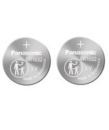 Panasonic CR1632-2 CR1632 3V Lithium Coin Battery (Pack of 2) - €5,96 EUR