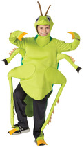 Rasta Imposta Kids Green Grasshopper Costume Child Size 7-10 Insect Bug Outfit - $154.32