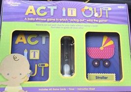 Htf Act It Out Cards Baby Shower Party Game - £28.39 GBP