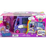 Barbie Extra Mini Minis Tour Bus Vehicle Playset with Doll Dress Imperfe... - £26.75 GBP
