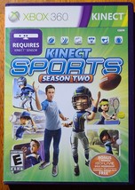 Cib Kinect Sports: Season Two (Microsoft Xbox 360, 2011) Complete In Box - £6.28 GBP
