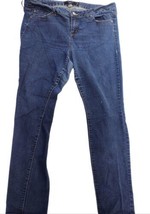 Torrid Stretch Denim Skinny Jeans Womens Size 18R Blue RN 148862 5 Pocke... - $15.83