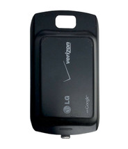 Genuine Lg VS740 Extended Battery Cover Door Black Cell Phone Back Panel - £3.71 GBP