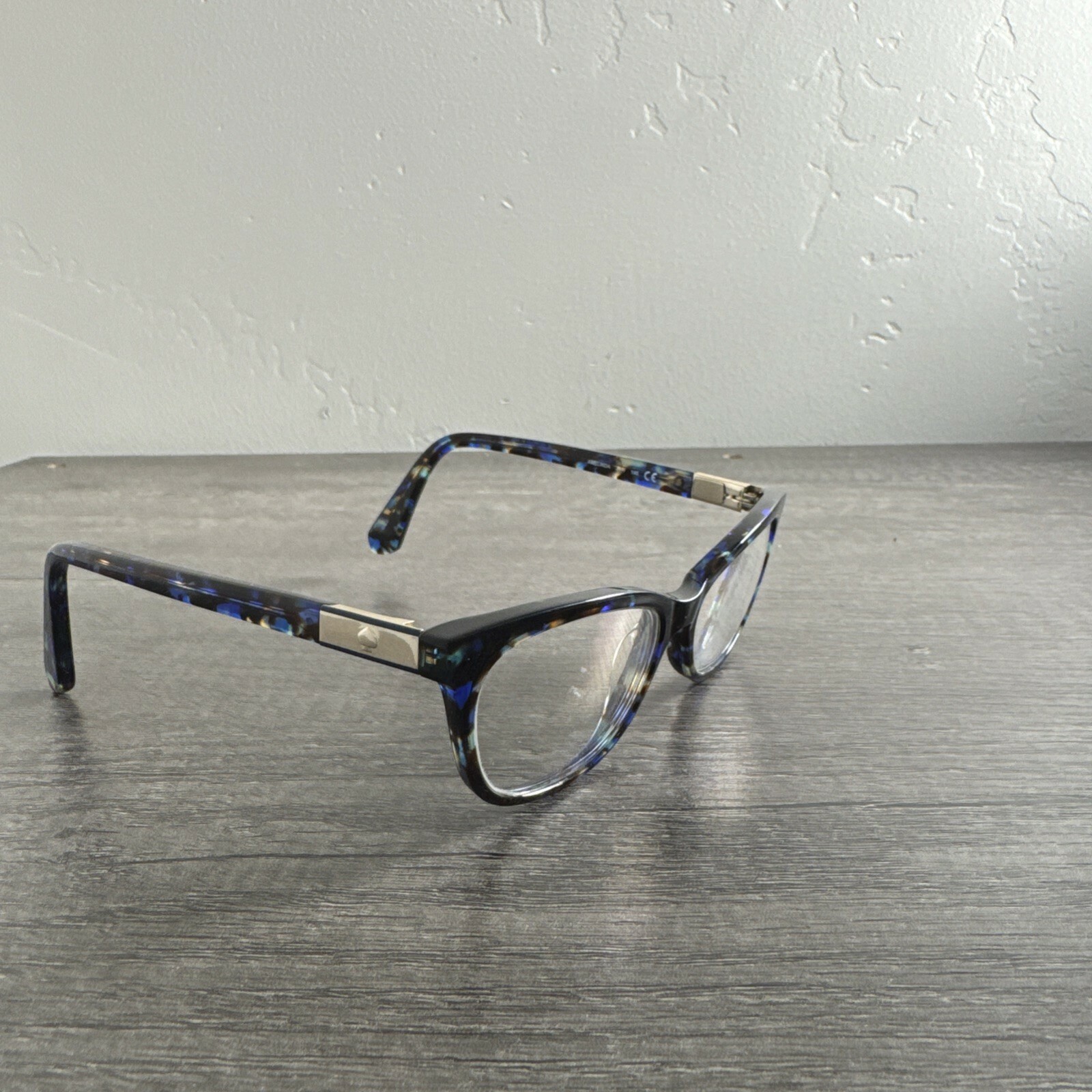 Kate Spade Eyeglasses AMELINDA JBW Blue Silver Tortoise FRAMES ONLY 50-15-140 Item image 2