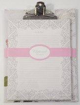 MM) Full Size Floral Clipboard and Memo Pad To Do List by Tri-Coastal De... - $9.89