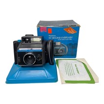 Vintage Keystone 60 Second Everflash Camera with Box and Manuals made by... - £32.15 GBP