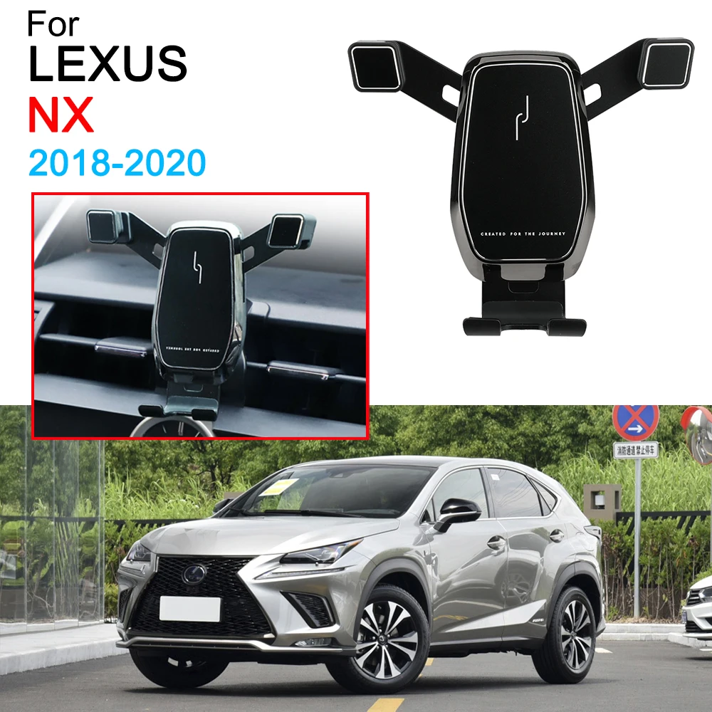 Car Phone Holder Air Vent Mount Clip Clamp Mobile Phone Holder for Lexus NX - £16.64 GBP