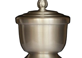 Small/Keepsake 8 Cubic Inch Pewter Venus Funeral Cremation Urn for Ashes - £137.70 GBP