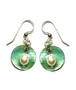 Pearl / Mother of Pearl Earrings .925 Sterling Silver - $29.85 CAD