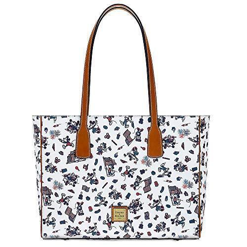 Primary image for Mickey and Minnie Mouse Americana Tote Bag by Dooney & Bourke