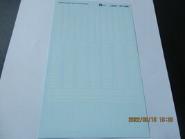 Microscale Decals Stock #87-1489 Tank Train (GATX) Modern Road Numbers H... - €6,73 EUR