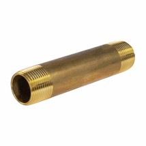 3&quot; Long Brass Nipple Pipe Fitting With 3/4&quot; Nominal Diameter And Npt Ends - £16.50 GBP