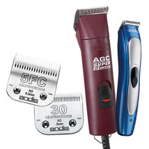 Professional AGC UltraEdge Red Clipper Kit Includes Blades Sizes 5FC 30 ... - $617.01
