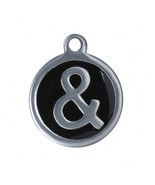Ampersand Charm Enamel Stainless Steel And Symbol Typewriter Key Jewelry  - £2.32 GBP