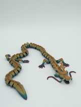 SHENRON DRAGON from DBZ Articulated Flexi Figure 3D Printed Metallic Rainbow 28&quot; - £45.71 GBP