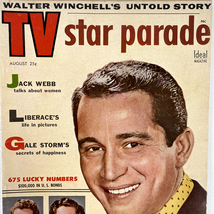TV Star Parade Magazine August 1954 Perry Como Walter Winchell Ideal - $10.44