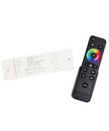 WIRELESS HEAVY DUTY 4-IN-1 RGB, RGBW, CCT AND SINGLE COLOR LED LIGHT CON... - $29.69