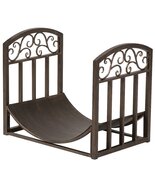 Panacea 15919 Log Bin with Scrolls, Brushed Bronze - €47,19 EUR