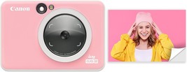 Canon Ivy Cliq 2 Instant Camera Printer, Mini Photo Printer, Petal Pink (Matte) - $103.99