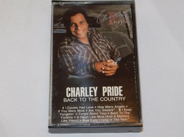 Back to the Country by Charley Pride Cassette 1986 RCA Records I Coulda Had Love - £9.44 GBP