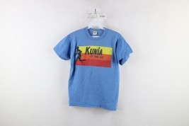 Vintage 70s Russell Athletic Womens Medium Faded Kunia Fit For Life T-Shirt USA - £34.87 GBP