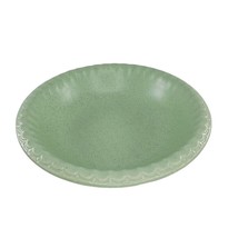McCoy USA Pottery Green Speckle #7514 Bowl Wash Basin Vintage - £23.52 GBP