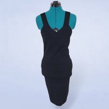 Guess Black Bodycon Dress - Size Large - £30.55 GBP