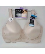 Bali Bra Underwire Bounce Control Wide Support Band Smoothing 3456 Beige... - $35.44 CAD