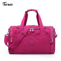 Women Travel Bags Fashion Large Capacity Waterproof Luggage Duffle Bag - £37.42 GBP