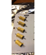 (5 pcs ) DALE RH25-25W-2.5 Ohm 1% 25W Wirewound Power Resistor NEW AMPLI... - $8.91