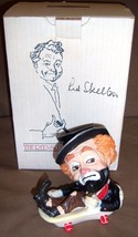 Red Skelton Hand Signed L/E &quot;Freddie In The Bathtub&quot; Figurine Statue By Hal Reed - £309.65 GBP